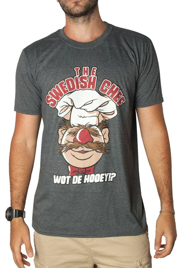 The Muppets - The Swedish Chef t-shirt grey