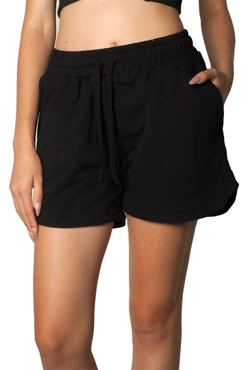 Noah Safe french terry shorts black