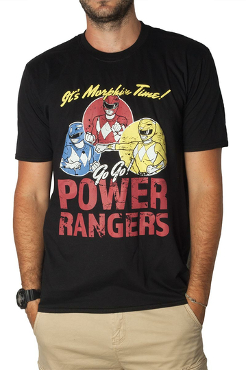 Power Rangers - It's Morphin time t-shirt black