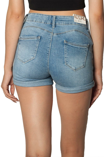 Push up denim shorts