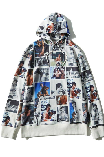 Sprayground Bruce Lee pics hoodie