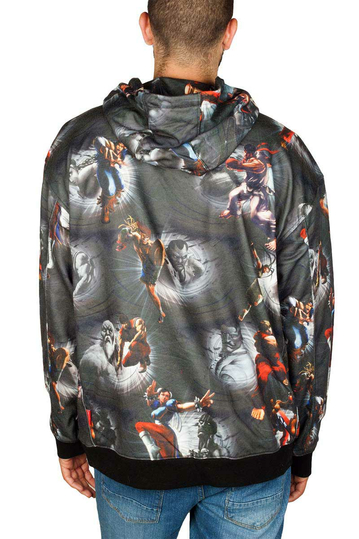 Sprayground Street Fighter Michelangelo hoodie black