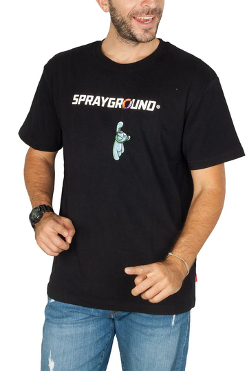 Sprayground air gummi t-shirt black