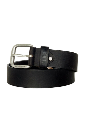 Hill Burry men's leather belt black