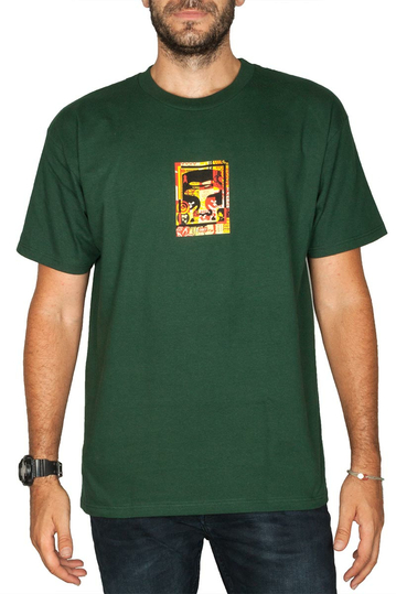 Obey Icon Face Collage classic t-shirt forest green
