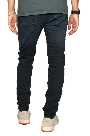 Sublevel slim fit denim blue black