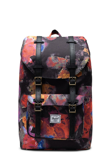 Herschel Supply Co. Little America mid volume backpack watercolor floral