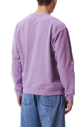 Obey Bold Ideals sweatshirt orchid