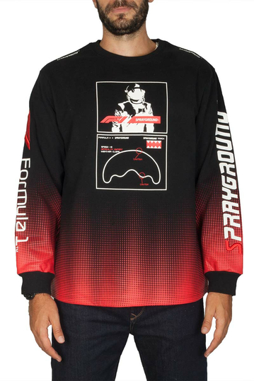 Sprayground Formula 1 shark sweatshirt