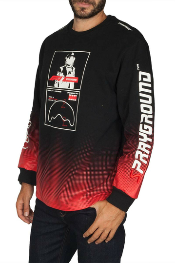 Sprayground Formula 1 shark sweatshirt