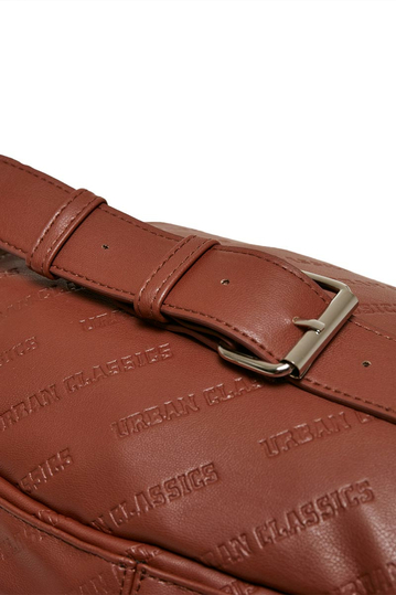 Urban Classics leatherlook hip pack brown