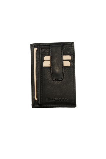 Hill Burry leather card holder black
