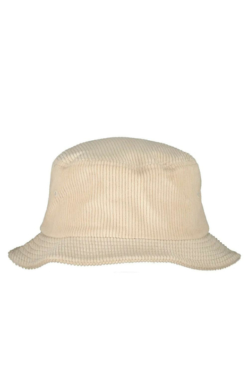 Scout cord bucket hat cream