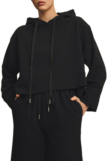 Lumina box fit hoodie black