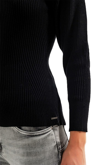 Q2 πουλόβερ μαύρο