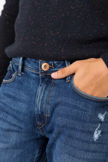 Tiffosi comfort jeans Leo medium blue