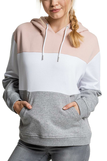 Urban Classics Oversize 3-tone hoodie