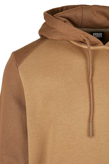 Urban Classics φούτερ κουκούλα δίχρωμο