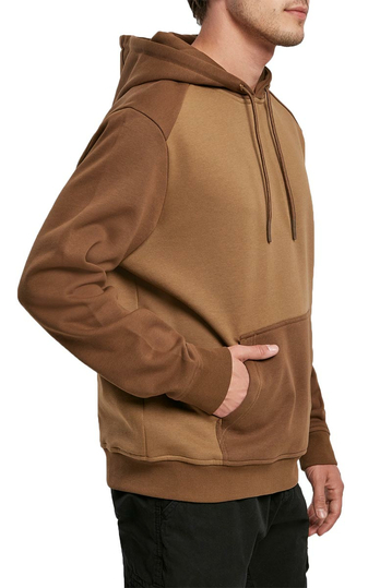 Urban Classics φούτερ κουκούλα δίχρωμο