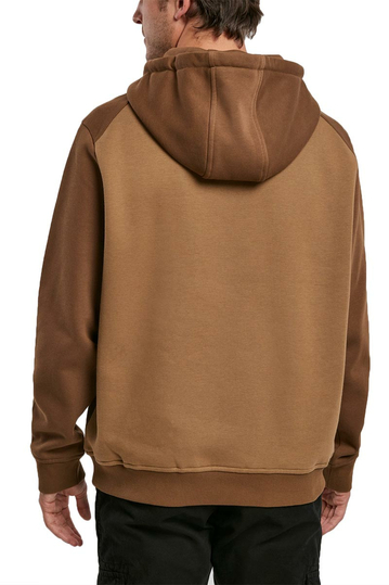 Urban Classics φούτερ κουκούλα δίχρωμο