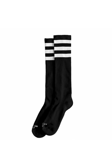 American Socks Back in Black - knee high κάλτσες