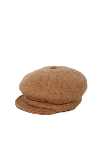 Women's nautical wool cap beige