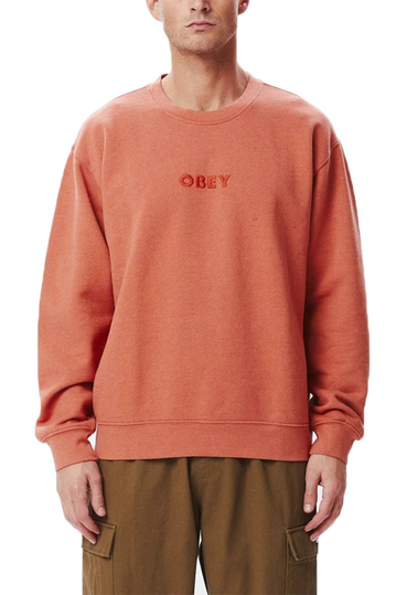 Obey Bold Ideals sweatshirt copper coin
