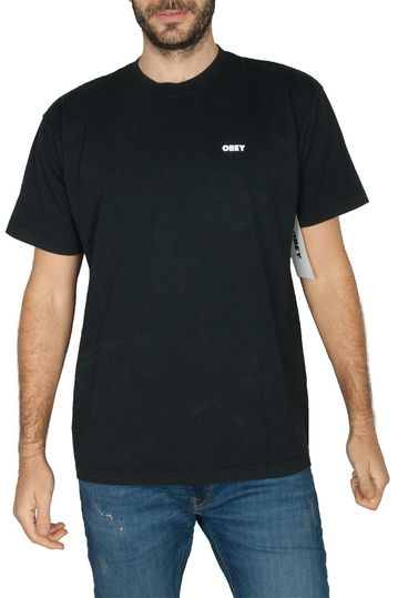Obey Bold 3 heavyweight classic t-shirt off black
