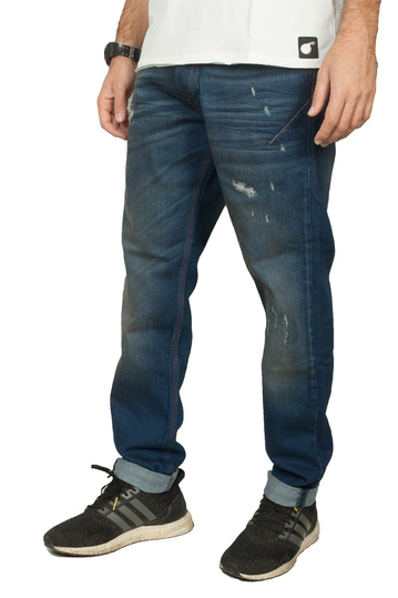 Scinn carrot jeans Benz blue