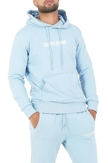 Sixth June hoodie light blue