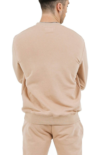Sixth June basic crew sweatshirt beige