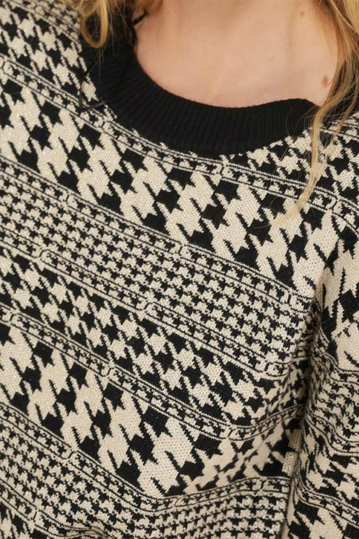 Sophyline Houndstooth jumper