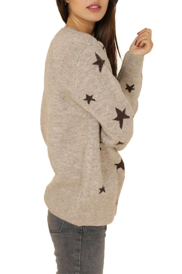 Sophyline star print cardigan