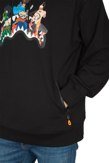 Sprayground League Of Legends Yasou-Lee Sin-Akali hoodie black