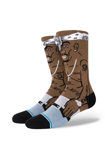 Stance Tupac Resurrected crew socks
