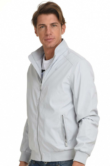 Splendid bomber μπουφάν ανοιχτό γκρι