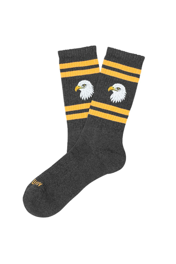 Jimmy Lion Athletic Eagle mid calf socks grey