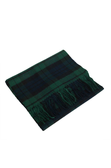 Tartan scarf green