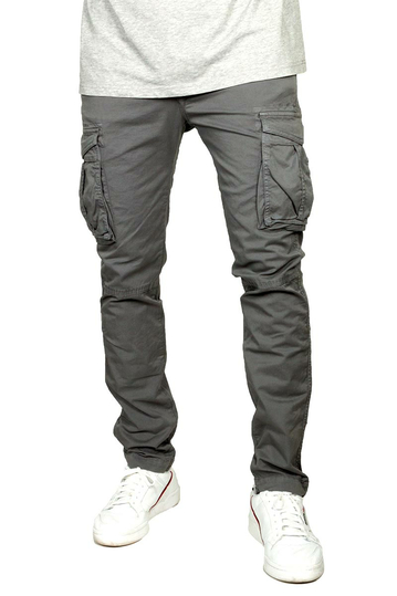 Scinn cargo pants regular tapered Pilot 122 grey