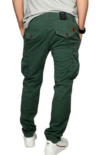 Scinn cargo παντελόνι regular tapered Pilot 122 πράσινο