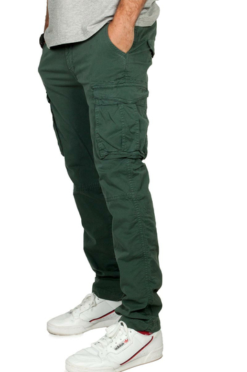 Scinn cargo παντελόνι regular tapered Pilot 122 πράσινο
