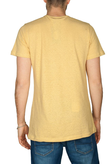 Bigbong Henley t-shirt mustard