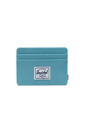 Herschel Supply Co. Charlie RFID wallet neon blue