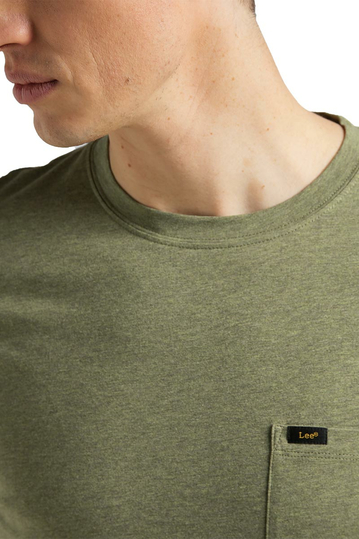 Lee ultimate pocket t-shirt - brindle green