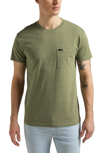 Lee ultimate pocket t-shirt - brindle green