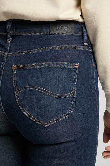 Lee Scarlett skinny jeans - tonal stonewash