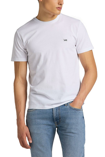Lee patch logo t-shirt white