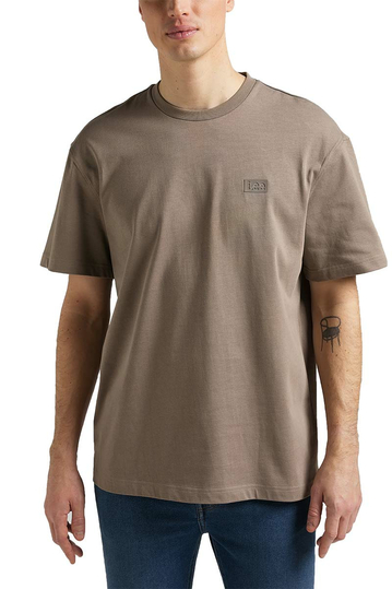 Lee core loose t-shirt - mid stone