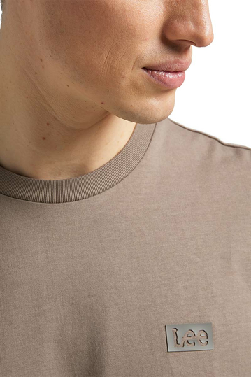 Lee core loose t-shirt - mid stone