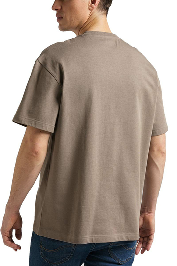 Lee core loose t-shirt - mid stone